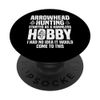 Arrowhead Hunting Displace Case Stone Arrowhead Hunter PopSockets Standard PopGrip