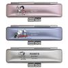 SNOOPY TSK-42041 Snoopy Seal Case, Neo-Metallic Case, Silver