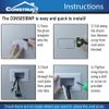 Construct Pro™ Single Gang Bulk Wire Wall Plate w/ Quick Install Mounting Wings