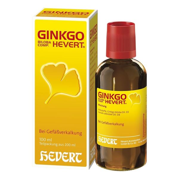 Ginkgo Biloba Comp. Hevert for Vascular Calcification, 200 ml Solution