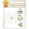 20 Pack Flea Trap Refill Discs Replacement Glue Boards 7.1" Sticky Pads for Most