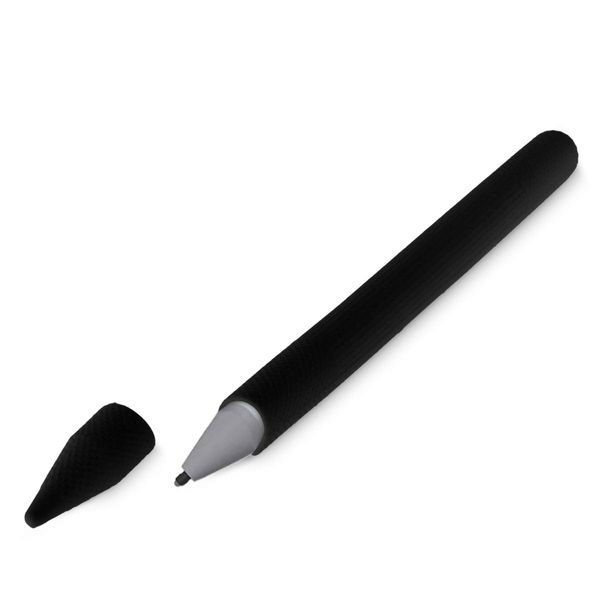 kwmobile Cover for Microsoft Surface Pen - Protective Cover Stylus Light Soft Slim - Grip Black