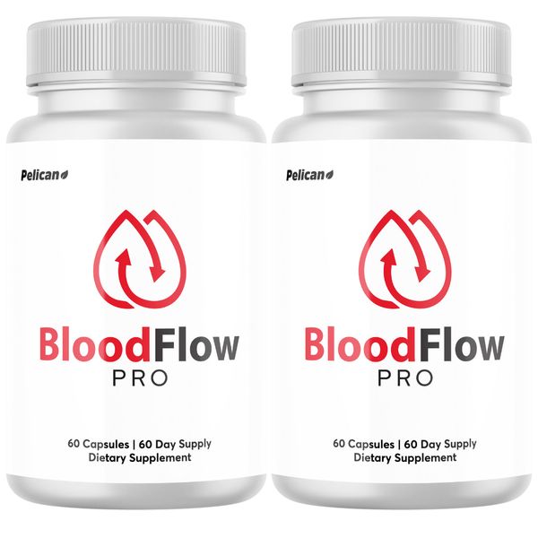 BloodFlow Pro- Blood Support- 2 Bottles- 120 Capsules