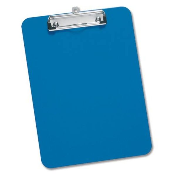5 Star Clipboard Plastic Durable with Rounded Corners A4 Blue