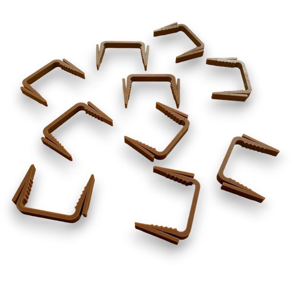 Fence panel Wind Busting anti wobble clips 10 Pack