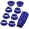CENPEK 8Pcs Aluminum Radio Control Transmitter Switch Nuts Installation Spanner for Remote Control Gear Switch nut Toggle Switch-Dack Blue