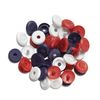 Prym Press Fasteners, White, Red, Navy, 9 mm