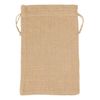 CleverDelights 8" x 12" Burlap Bags - 5 Pack - 8x12 Inch Jute Burlap Drawstring Sacks