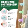 Keadic 154Pcs Bobbin Thread Buddies Set Contains Color Thread Clips Holder Tool, Thread Spool Huggers, Bobbin Thread Holders, Sewing Machine Accessories for Organizing Embroidery Thread Spool