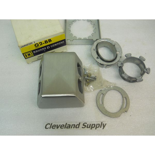 SQUARE D G2-BB SERVICE FITTING / BOX OUTLET ASSEMBLY NEW CONDITION IN BOX