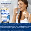 120 Digestive Enzymes Prebiotic & Probiotics Gas, Constipation & Bloating Relief