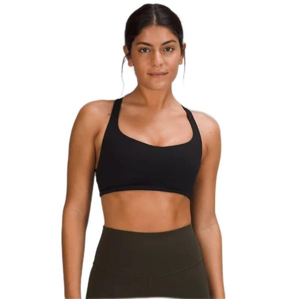 lululemon Free to Be Wild Strappy Sports Bra Black (6)