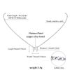 FindChic H Necklace Chain with Initial Silver Letter Necklace