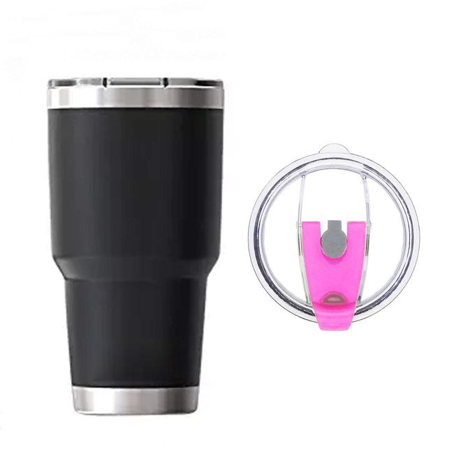 Splash Spill Proof Lid for 20 30 oz Ozark Trail YETI Rambler Tumbler Cup