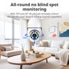 4X 360° 1080P IP E27 Light Bulb Camera WiFi IR Night SmartHome Wireless Security
