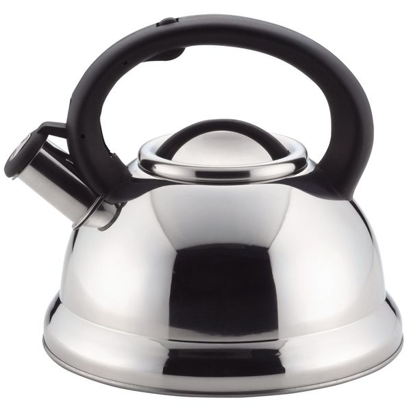 Wakoat Trading Easy Esia H-2566 Stainless Steel Fast Boiling Whistling Kettle, 1.1 gal (3.0 L)