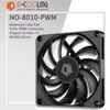 Low-profile PC fan 8010 Temperature Control Computer Case CPU Radiator 3000RPM