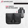 Bianchi, 7301 Speedloader Pouch, Black, Hidden Snap, Holds Two speedloaders .38 /.357