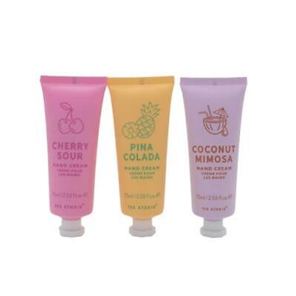 Hand Cream Gift Set Of 3 Fragranced Lotions Shea Butter Fruit Cocktail Care Gift