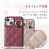 HanaRo iPhone 15Plus Light Purple iPhone 15 Plus Case Smartphone Case with Mirror Quilting Back Pocket