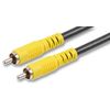 Lead, Coax Phono-Phono 1.2M, Audio & Video Cable Assemblies Qty X 1