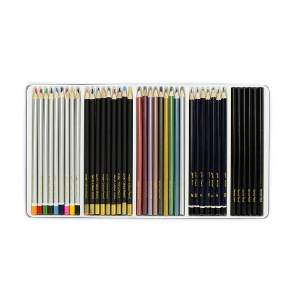 Artist Pencils Collection in Tin Pk40