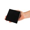 Sorbothane Vibration Isolation Square Pad, 4"x4", 2 Pack (70 Duro, 0.125" Thick)