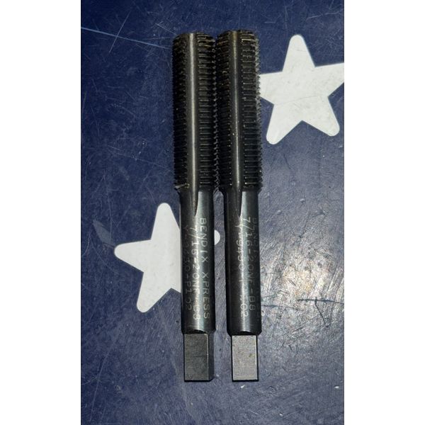 7/16-20 BESLY BENDIX XPRESS Thread Tap 7/16”-20 ONF-B8 RH Bottoming   TWO TAPS