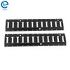 Steel Coat Black E Track Tie Down Rail Kit 2' (2 Pack) For Garages Trailers Vans