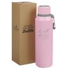 Be Still Pink Stainless Steel Water Bottle