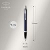 Parker IM Ballpoint Pen | Matte Blue | Medium Point Blue Ink | Gift Box