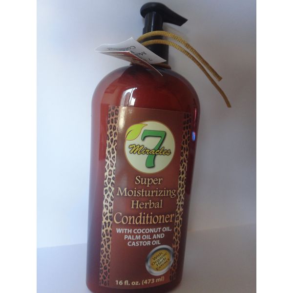 7 Miracles Super Moisturizing Herbel Conditioner 16oz. (Organic)