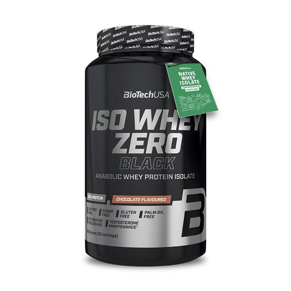 BioTechUSA Iso Whey Zero Black, Vanilla - 908g