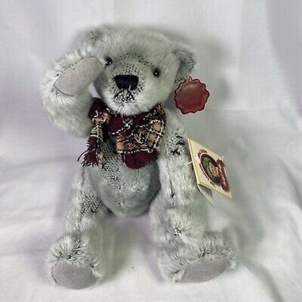 NEW 100th Anniversary Ltd Ed Gray Teddy's Teddy Bear Dan Dee Collector's Choice