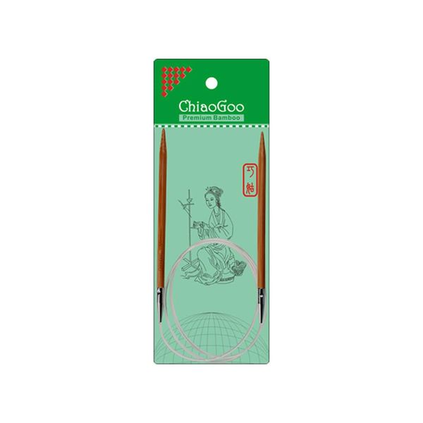 ChiaoGoo Circular Needle Bamboo 100cm 2.25mm Patina - 1pc