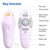 QUI Presentation Clicker Wireless Presenter Remote Clicker for PowerPoint Presentation Remote, PowerPoint Slide Advancer for Mac/Windows/Google Slide/Keynote