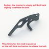 3 Pcs Combo kits for Ruger 10/22 Handle Extended Magazine Auto Release Black