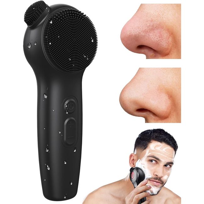 Facial Skin Care Products Men Women, Electric Face Scrubber Cleaning Brush for B