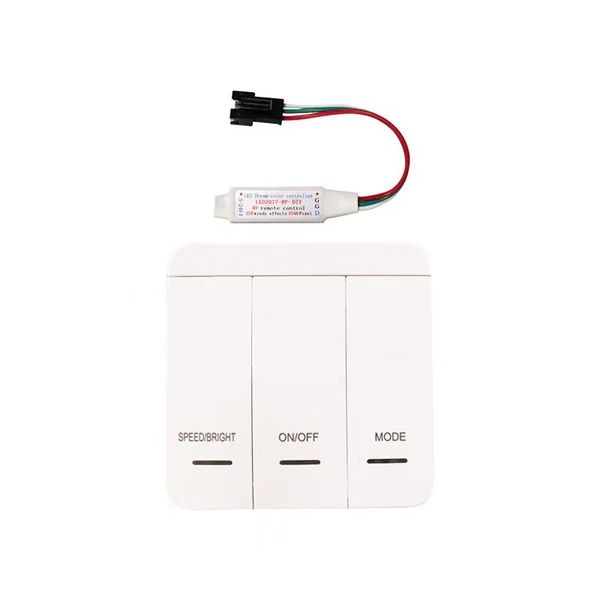 DC24V Wireless RF Controller Horse Racing Water Flowing Light LED Strip WS2811