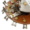YJB PARTS Domestic Lever Switch DM-30 with 2 Knobs (Open Type 3-Way)