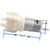 CONQUERALL DC 24V 385 Diaphragm Water Pump 5-Piece Power Supply Filter Hose for Experimental Models