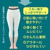 Alphax Hip Joint Knee Supporter Doctor Support Spats Pita Skin Mint Gray M-L Made in Japan