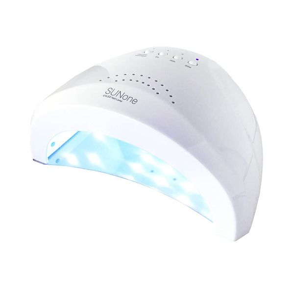 48w UV/LED Light, 2 in 1 Motion Sensor, Nail Dryer, UV/LED Light Color: White