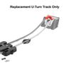 Replacement U-Turn Track for Hot Wheels Track Builder Unlimited Power Boost Box