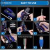 RJ45 pass through Crimp Tool Kit with Tester, Wire Stripper, 20 Cat6 Connectors