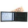 CF CATTERFELD Men's Genuine Leather Wallet with RFID Protection, black, Minimalist