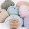 DROPS Brushed Alpaca Silk 02 Light Grey