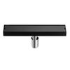 24" Linear Shower Drain w/ Tile Insert Grate Square Bathroom 304 Stainless Steel