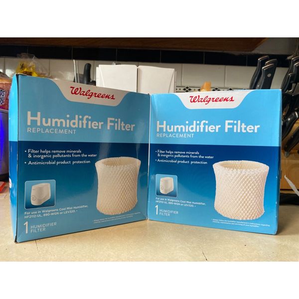 Walgreens Cool Mist Humidifier Filter use with HF2112-UL_890-WGN &LEV320  FreeSH