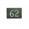 Green Slate House Number (1-99) (No 62)